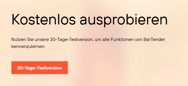 Bartender 30 Tage Testversion
